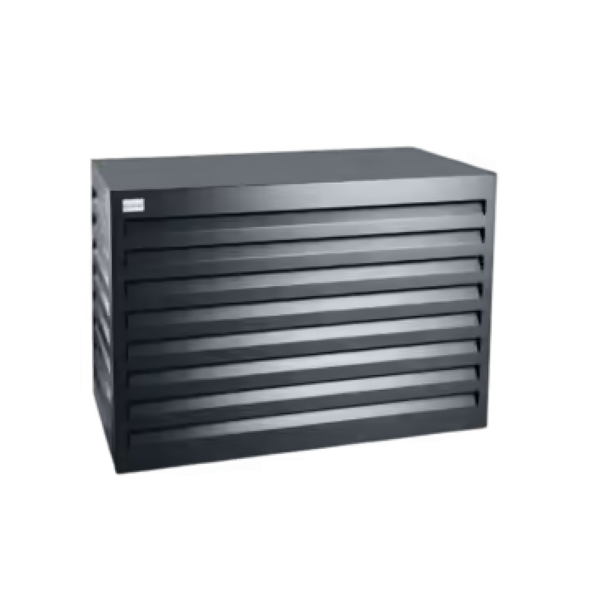 Airco buitenunit omkasting + opstelvoetjes - Donker Antraciet - Medium