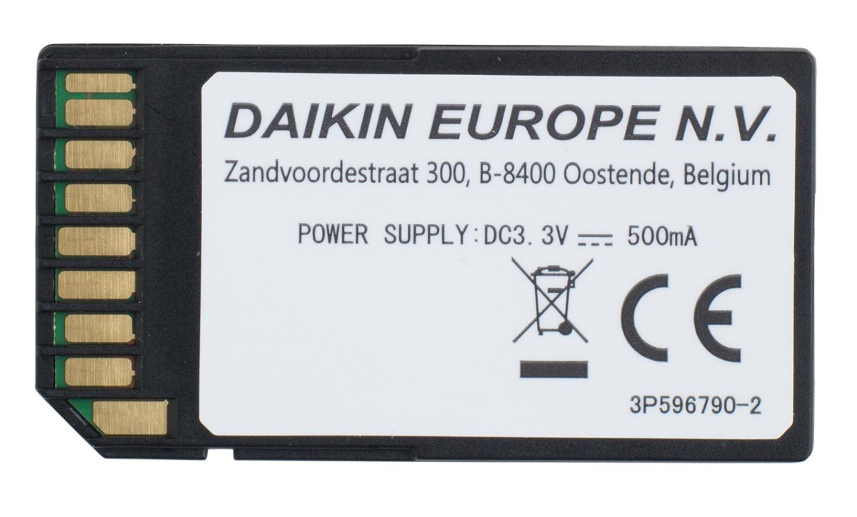 Daikin BRP069A78 wifi module (cartridge) voor Alterma 3R Daikin BRP069A78 Daikin BRP069A78 wifi module (cartridge) voor Alterma 3R Daikin BRP069A78