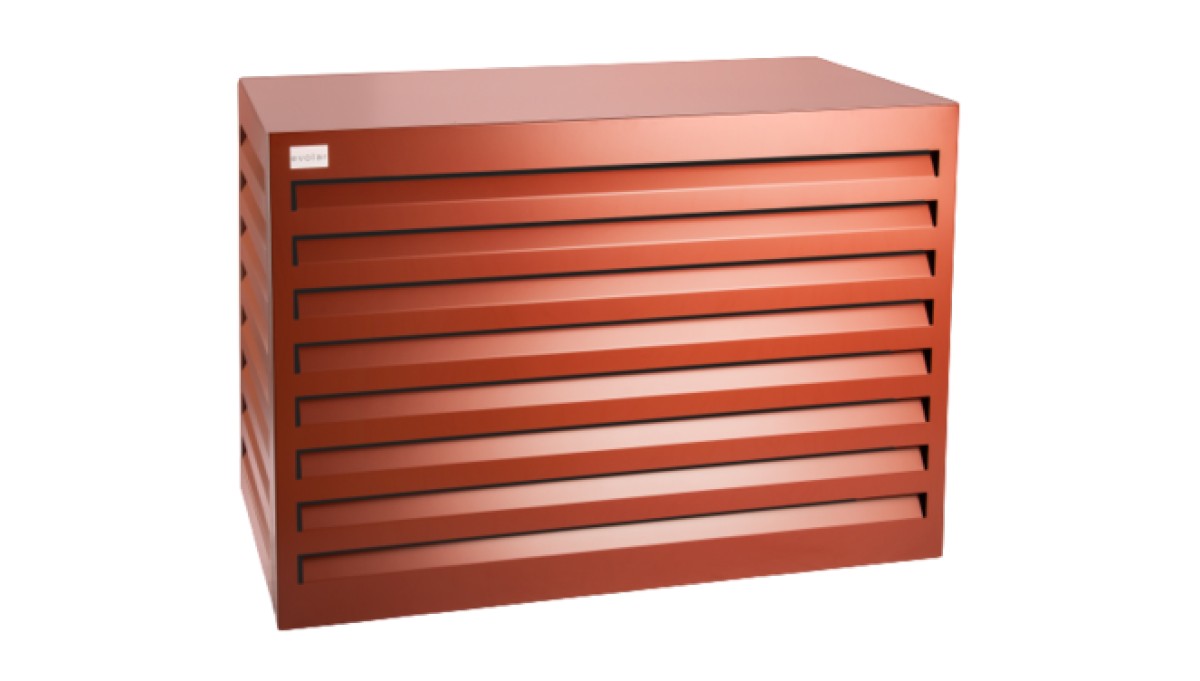 Evolar buitenunit omkasting - Steenrood - Large