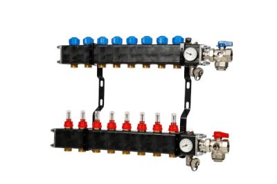 Kunststof verdeler - 8 groepen